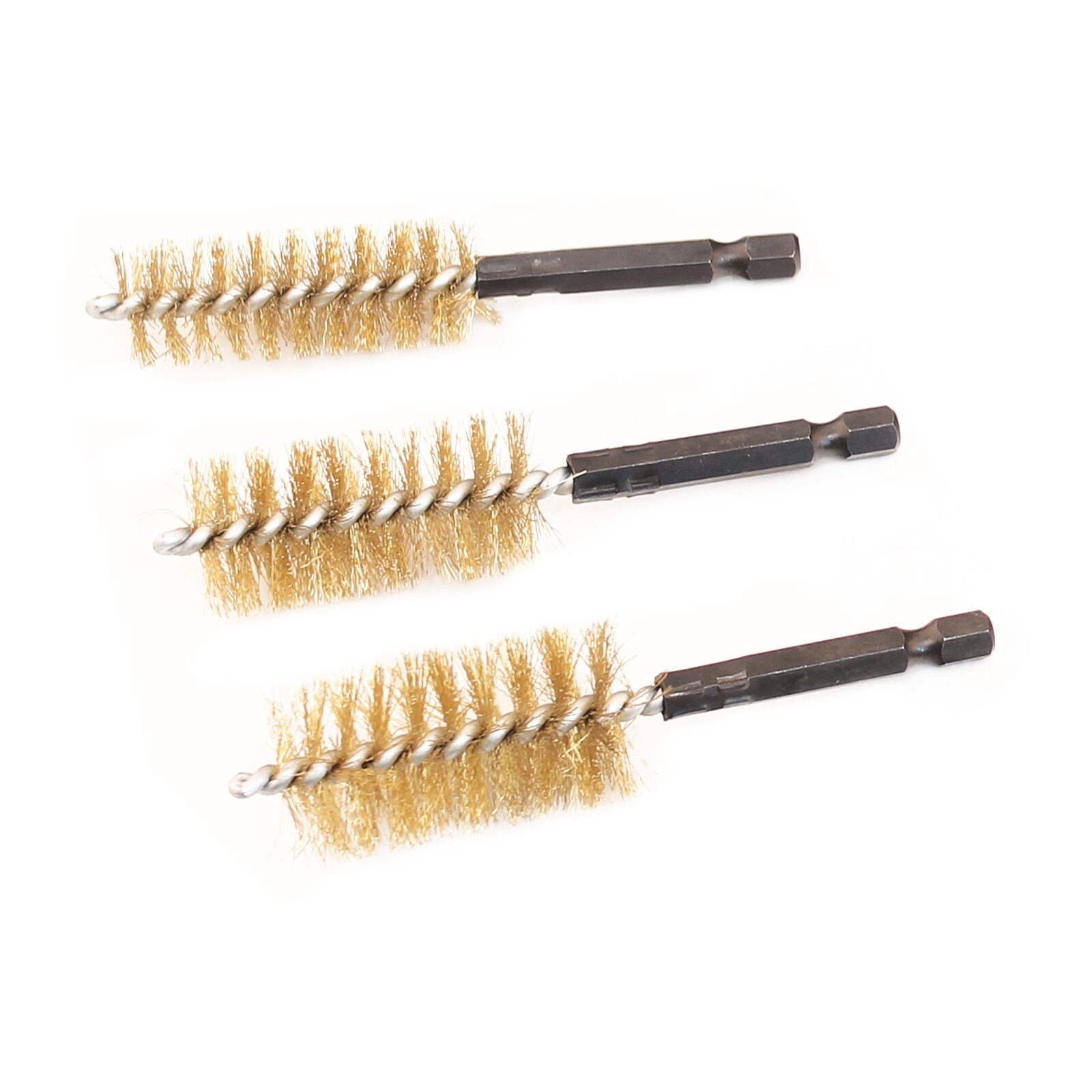 14pcs Diesel Fuel Injector Seat Cleaner Set Washing Cleaner Bristle Kit New