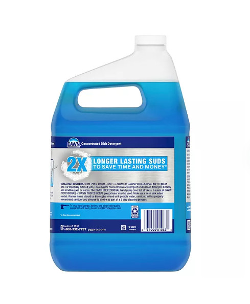 Dawn Professional Dish Detergent, 1 gal. original scent – free shipping (2pk)