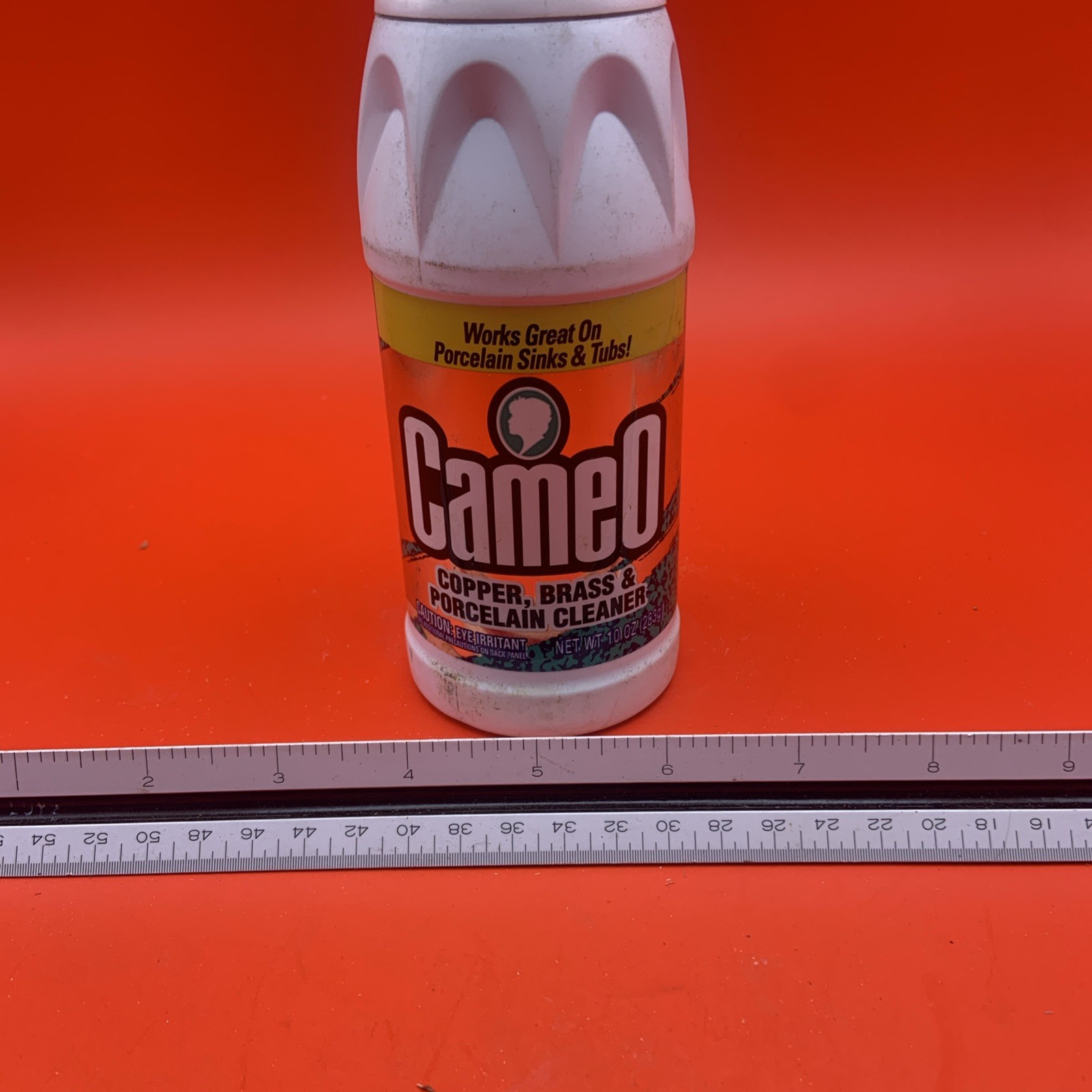 (1) CAMEO Copper Brass Porcelain Powder Cleaner 10 Oz No Phosphorus Discontinued
