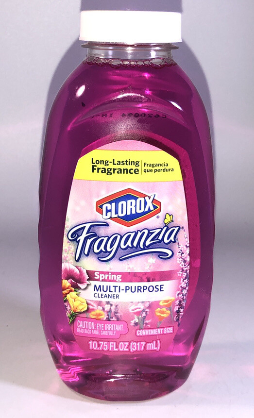 Clorox Fraganzia Spring Multi-Purpose Liquid Cleaner 10.75oz Blt Concentrated