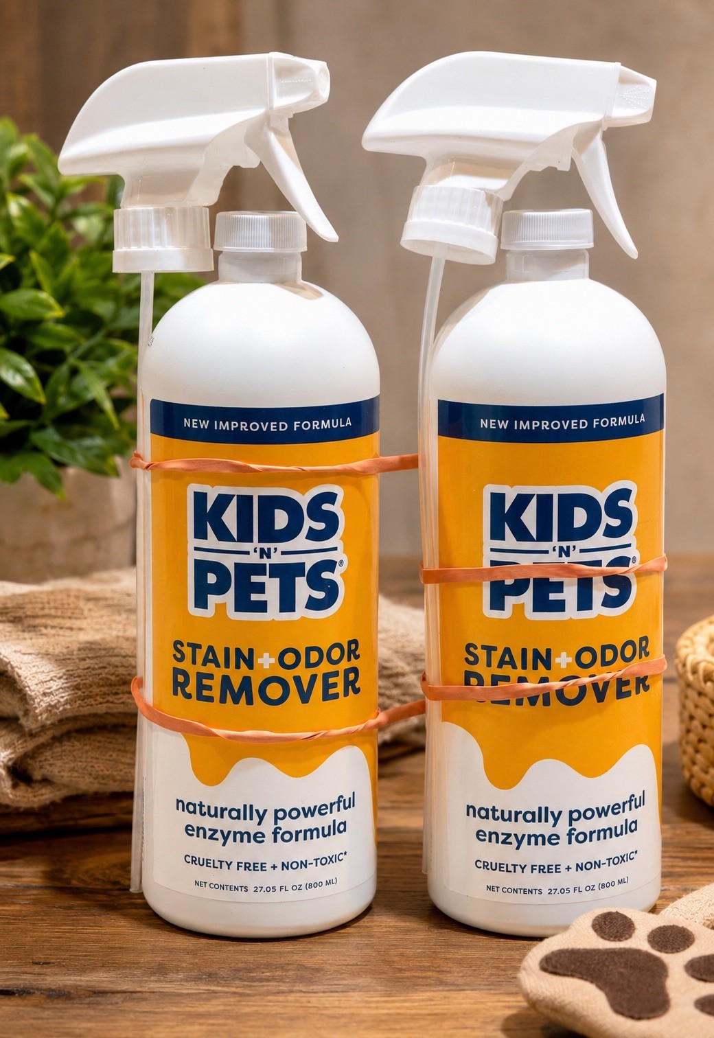 2 Pack KIDS ‘N’ PETS – Instant All-Purpose Stain & Odor Remover – 27.05 fl oz