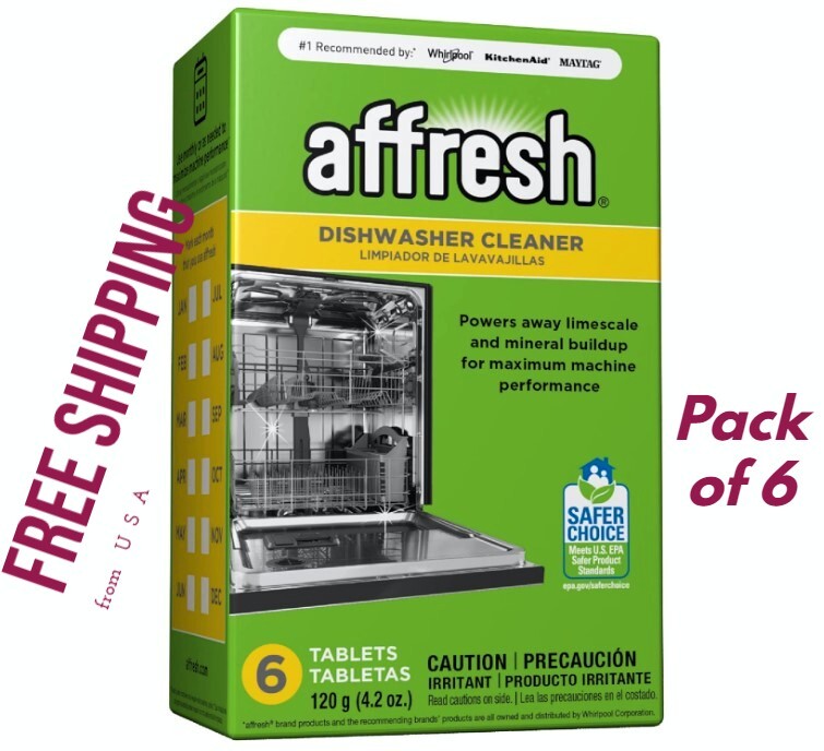 Dishwasher Cleaner Tablets Washing Machine Cleaner sparkling fresh Inside Cleans