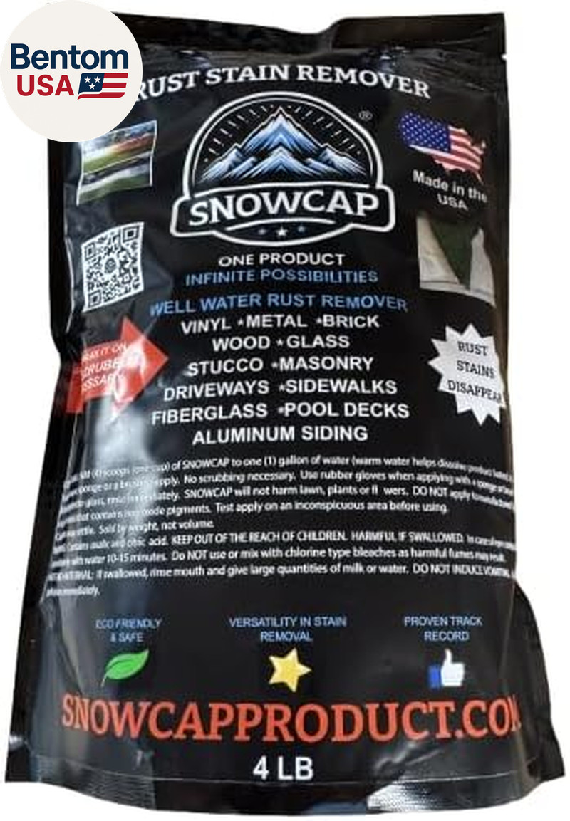 Rust Stain Remover 4 Lb Bag (Makes up to 8 Gallons) for Well, Sprinkler, and Out