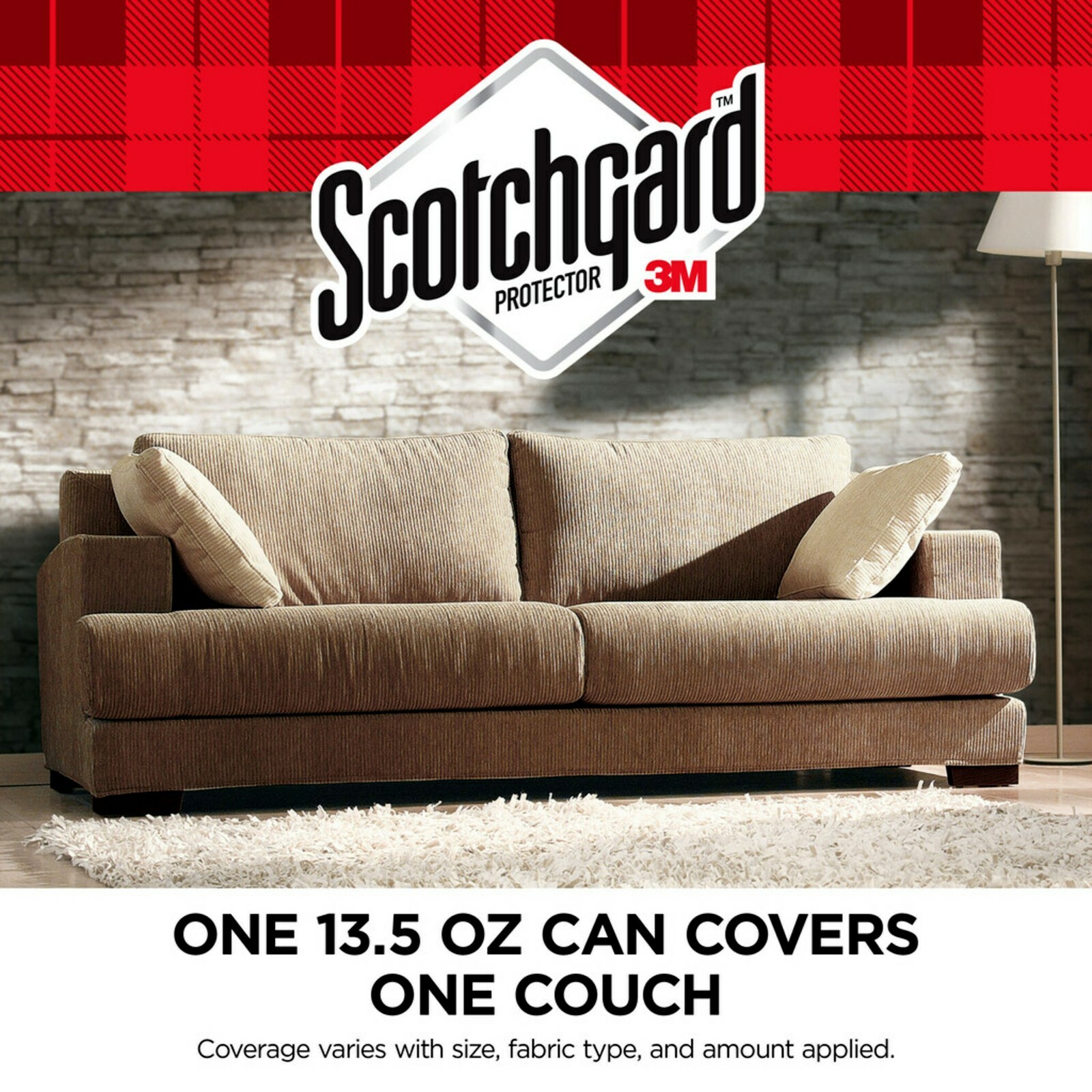 3M Scotchgard Fabric Clothes Upholstery Water Shield Waterproof Protector ~ 10Oz