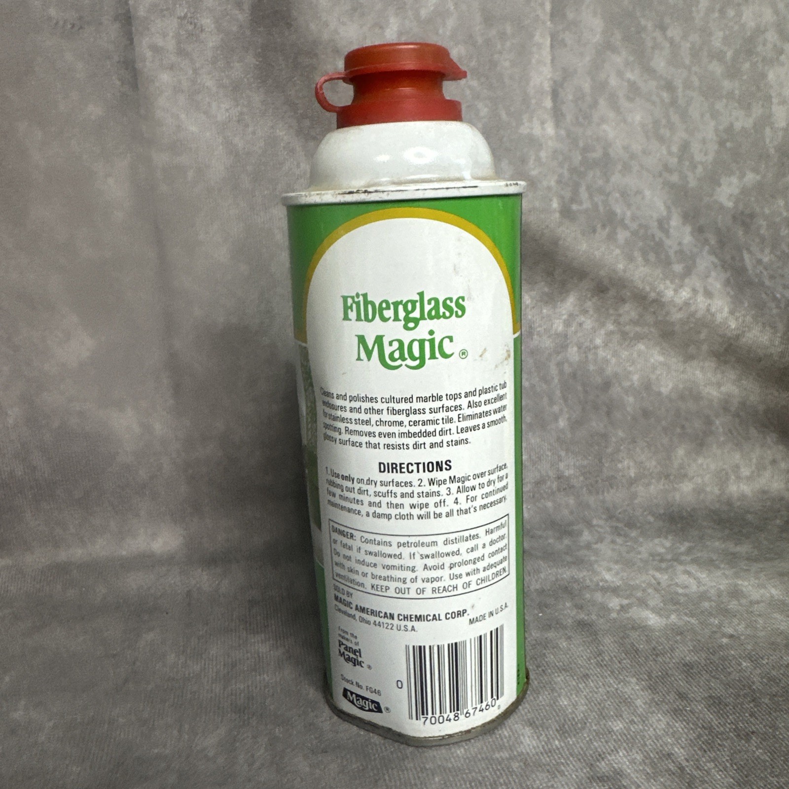 Fiberglass Magic Discontinued Spray Cleans & Polishes 13oz Vintage New Old Stock