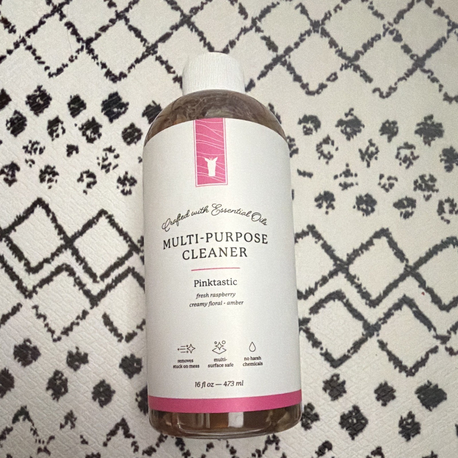Pink Zebra All-Purpose Cleaner Pinktastic No Harsh Chemicals 16 fl oz