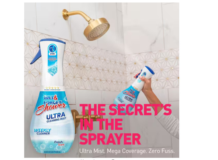 16.9 oz. Shower Ultra Cleaning Mist Fresh