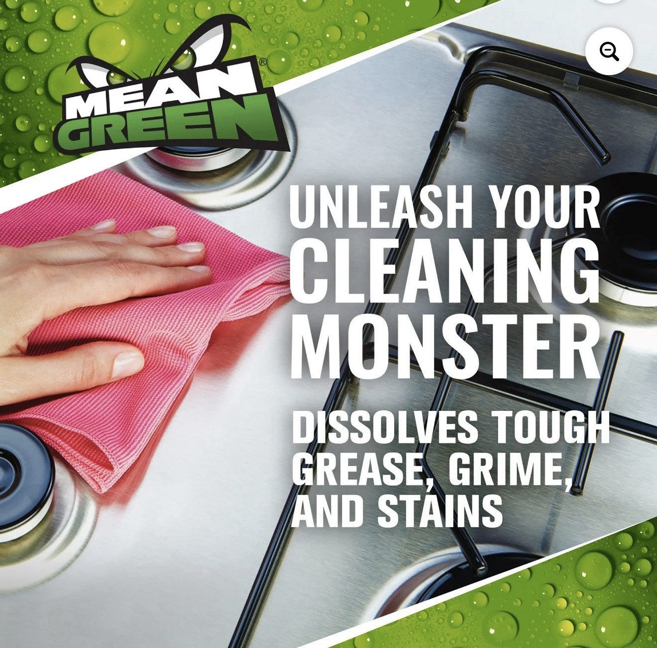 Mean Green Super Strength Cleaner & Degreaser Spray 32 fl oz Non-Toxic