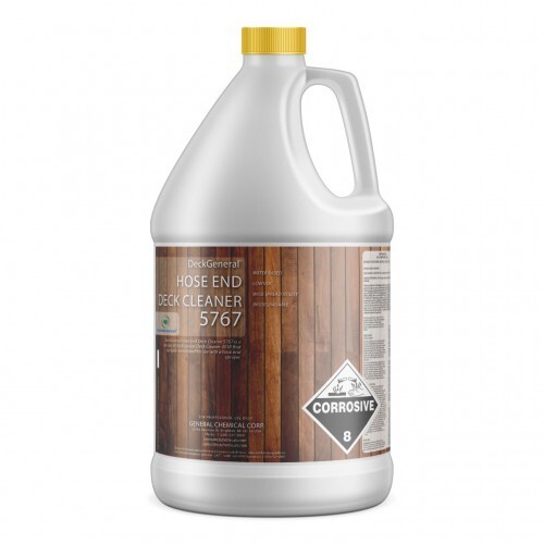 DECKGENERAL HOSE END DECK CLEANER 5767 – ACIDIC CLEANER FOR WOOD – 1 gal