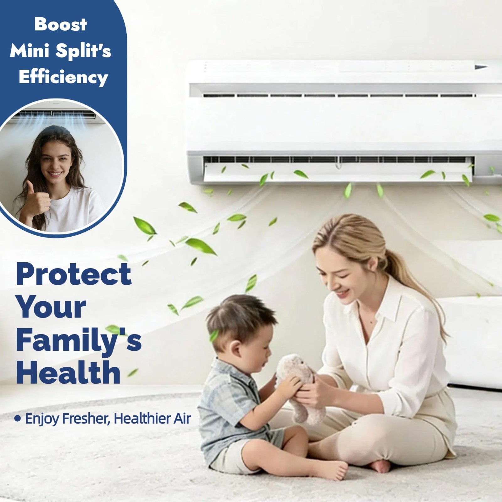 Mini Split Cleaning Kit with Sprayer for 18,000-24,000 BTU Ductless Units – Wate