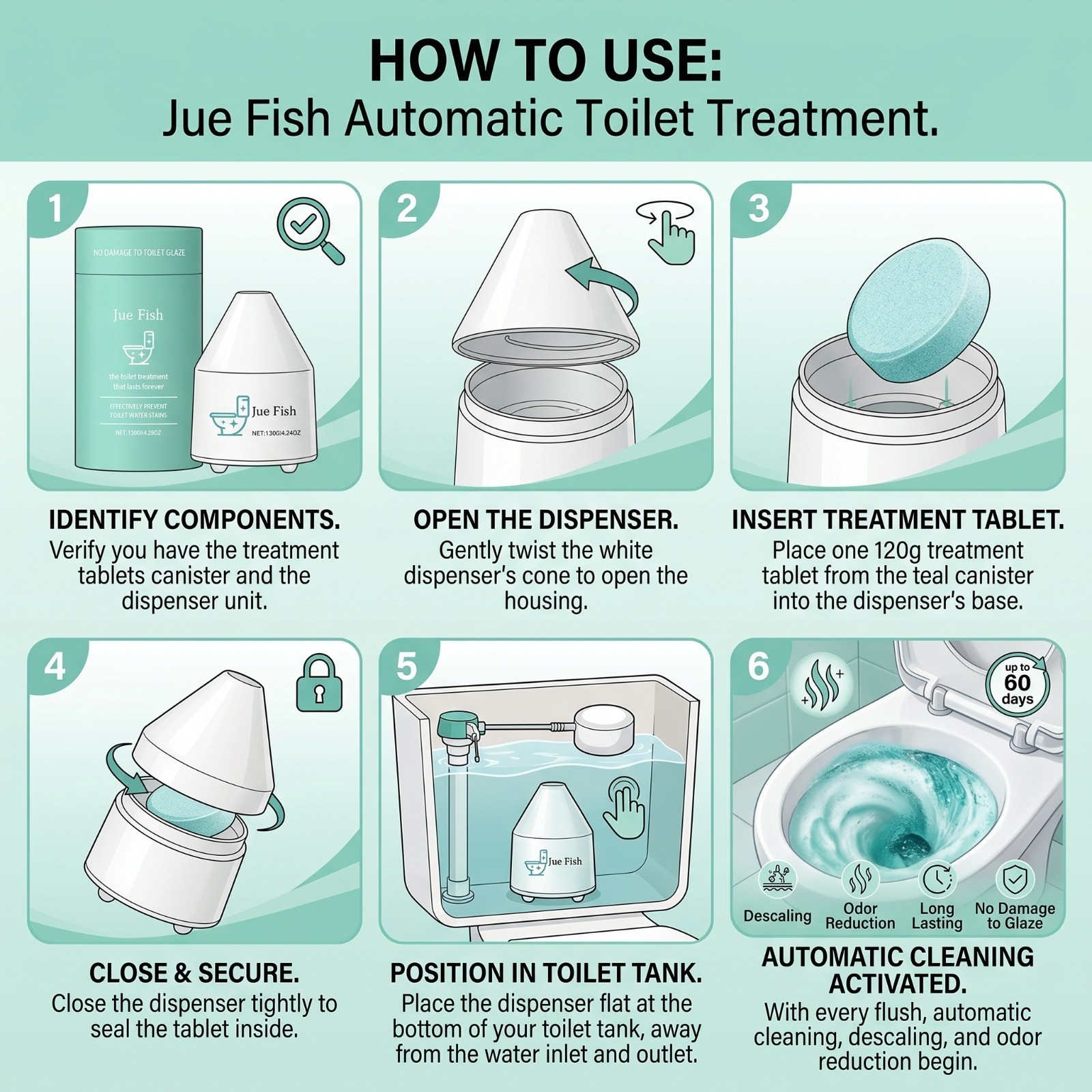 Krazy Klean Pro Toilet Bowl Cleaner Automatic Refill Cleaning System