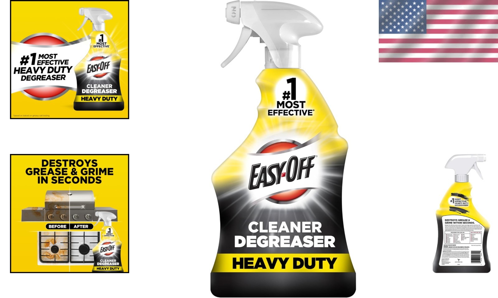 Unscented Heavy-Duty Degreaser – 32oz Powerful Cleaner for Indoor & Outdoor Use