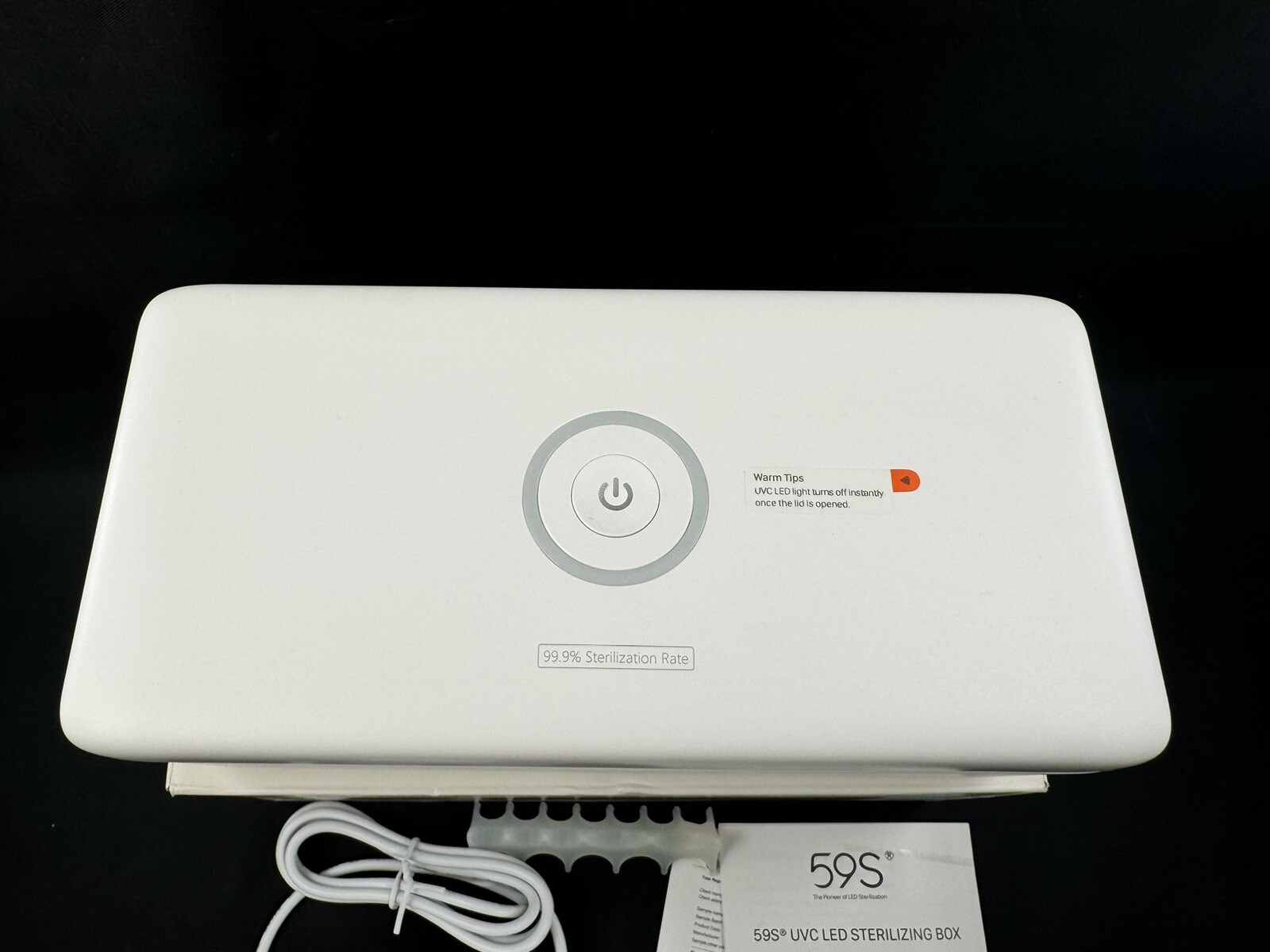 SUNUV LED Sterilizer Box Jewelry Glasses Phone Beauty Tool Disinfect S2 59S NEW