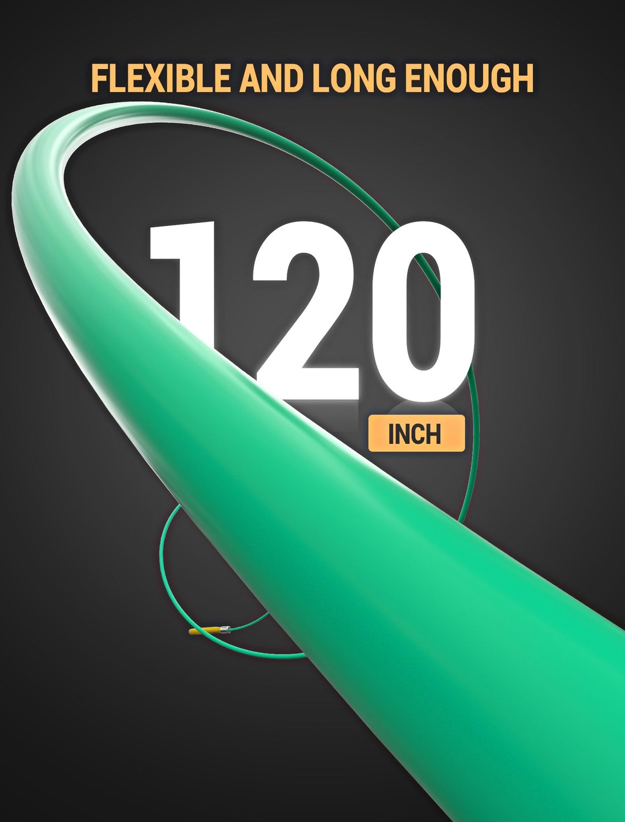 120 Inch Flexible Pipe Brush 2PC Tube Cleaners Car Sunroof Wiper Drain Hole