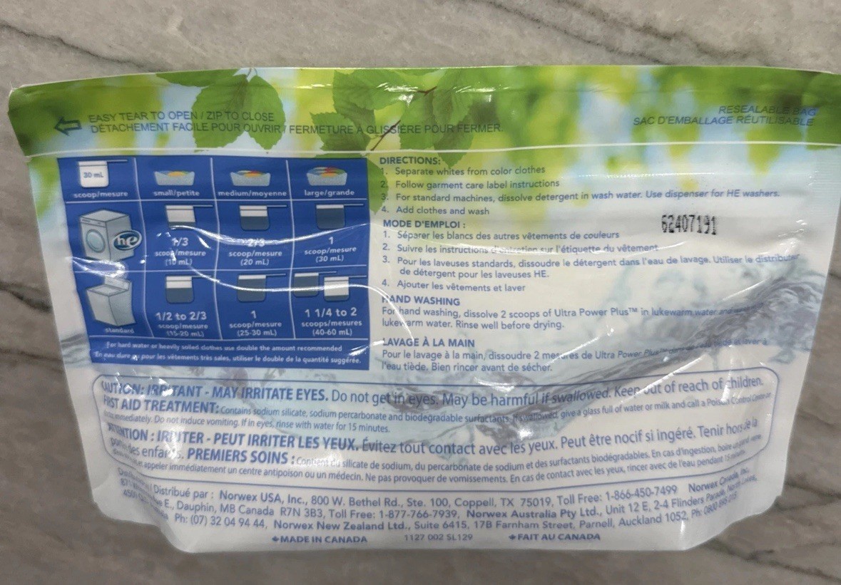 Norwex Laundry Detergent 250grams