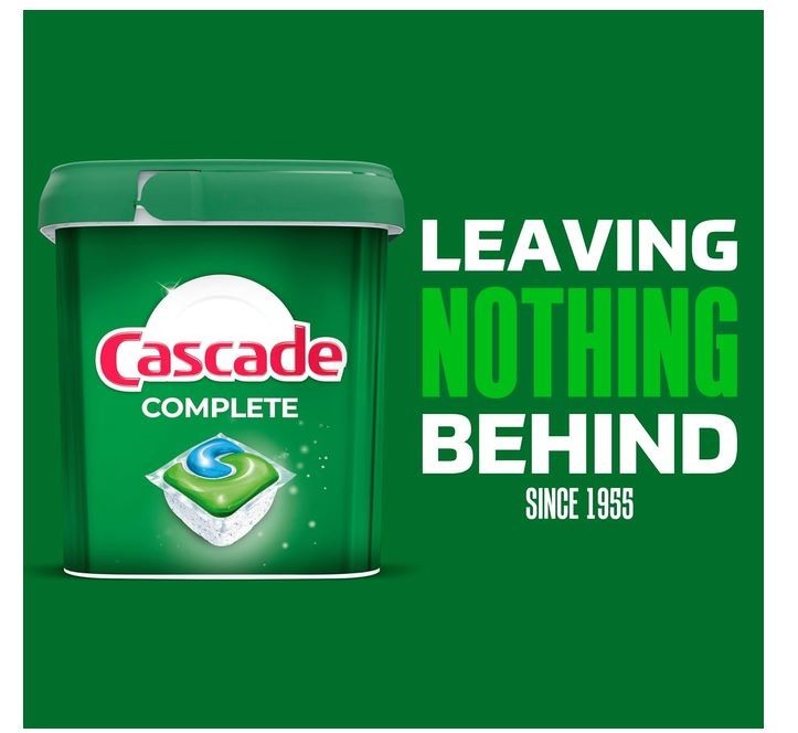 Cascade Complete Dishwasher Pods – Fresh Scent ActionPacs, Dishwasher Detergent,