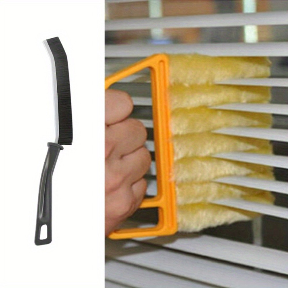 2PCS: Crevice Brush & Vent Shutter Cleaner fit For Car AC & Electric Fan Dusting