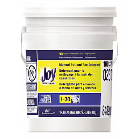 Joy 43608 Pots Pans Cleaner, Bucket, 5 Gal, Joy Prof