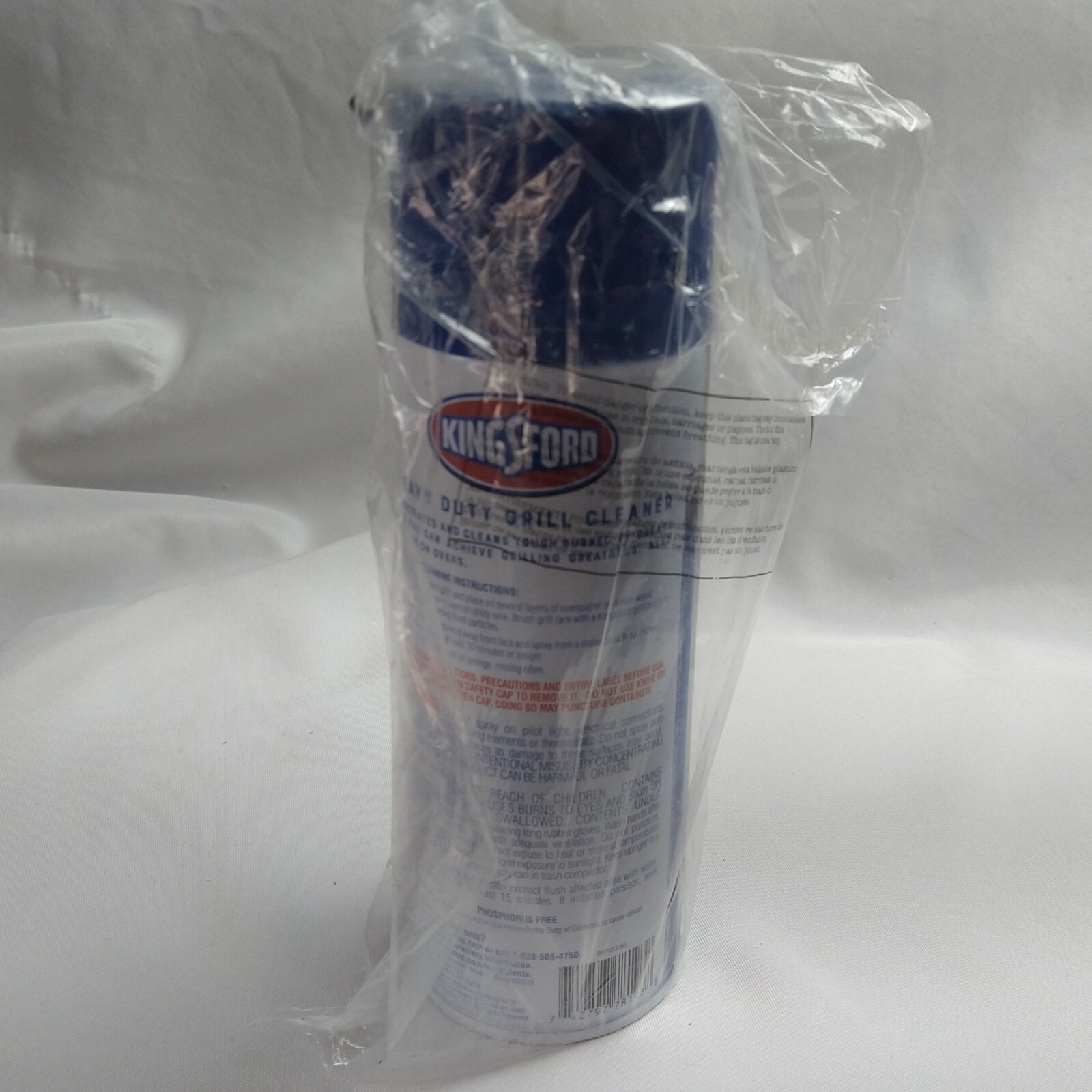 Kingsford Heavy Duty Spray-On Grill Cleaner Aerosol Cuts Through Grease 14.5oz