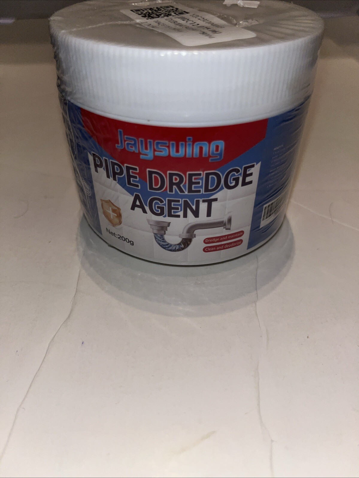 200g Powerful Pipe Dredging Agent Sink Drain Pipe Dredge Agent Powder Brand New
