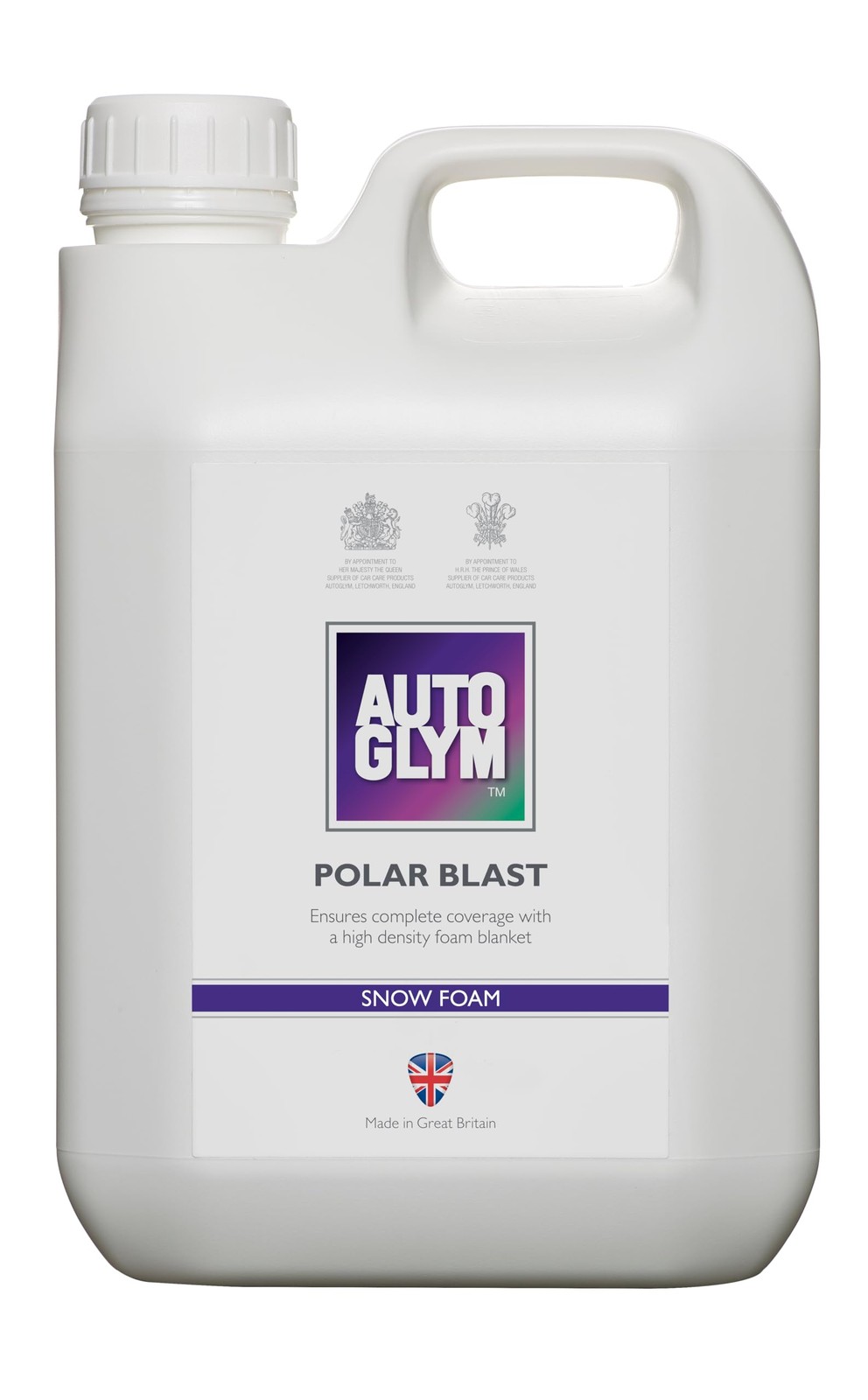 Polar Blast 2.5l Thick Snow Foam Prewash Ph Neutral Car Cleaner White