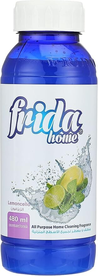 Frida Home All Purpose Home Cleaning Fragrance , lemoncello ( 3 Pack X 480 ml )