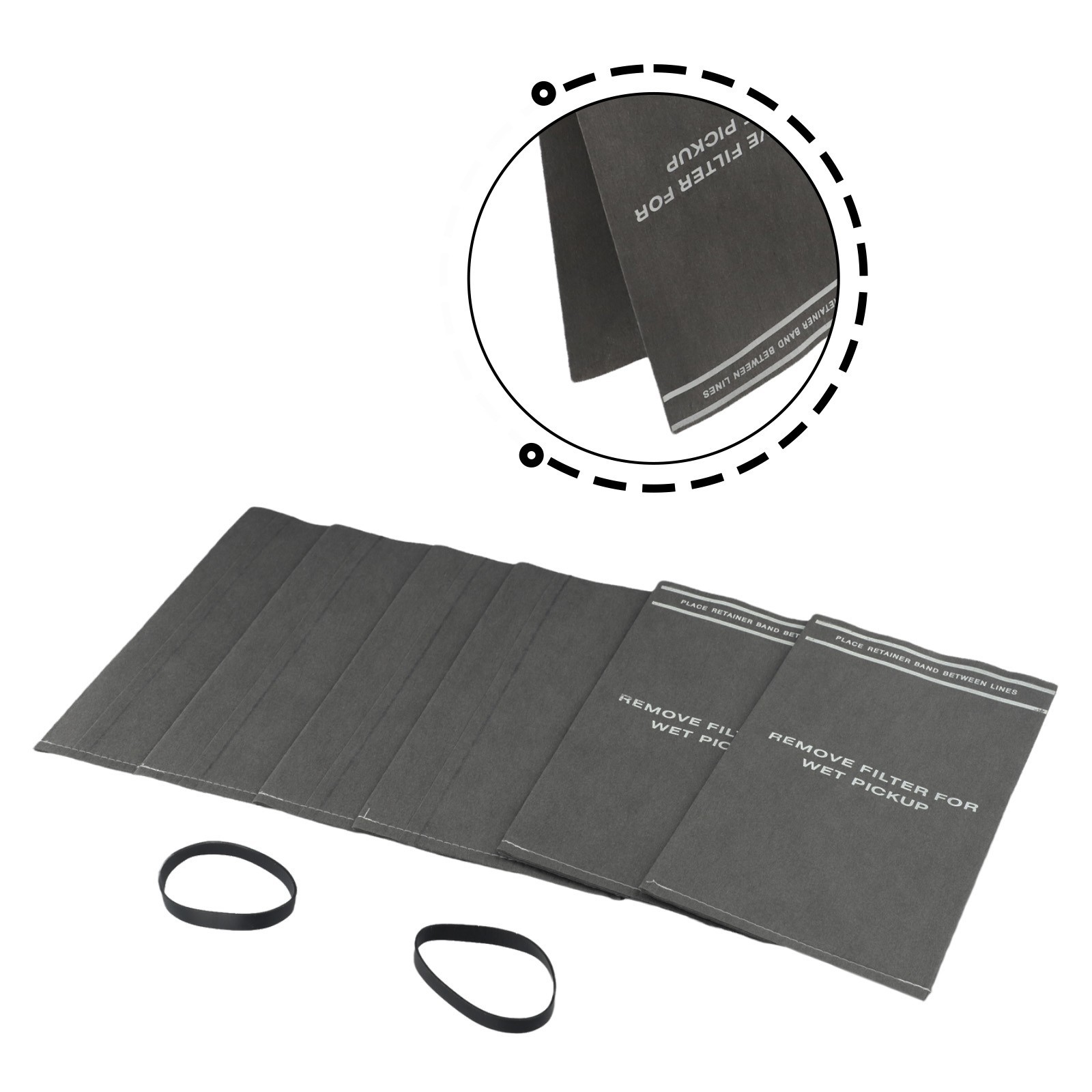 High Quality Dust Bags For Shop Vacuums 2 To 2.5 Gallon Cloth And Non-woven