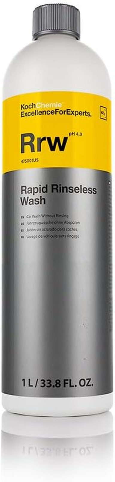 Koch-Chemie – Rapid Rinseless Wash – Premium Wash Results Using Minimal Water –