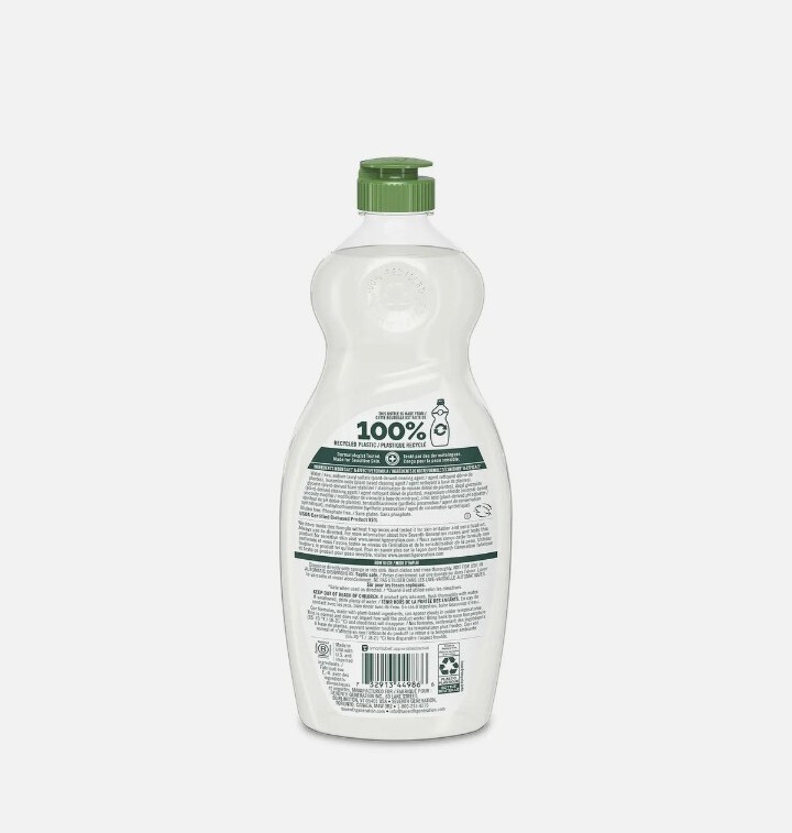 Seventh Generation Dish Soap Liquid Free Clear, 19 Fl Oz (Pack of 6)