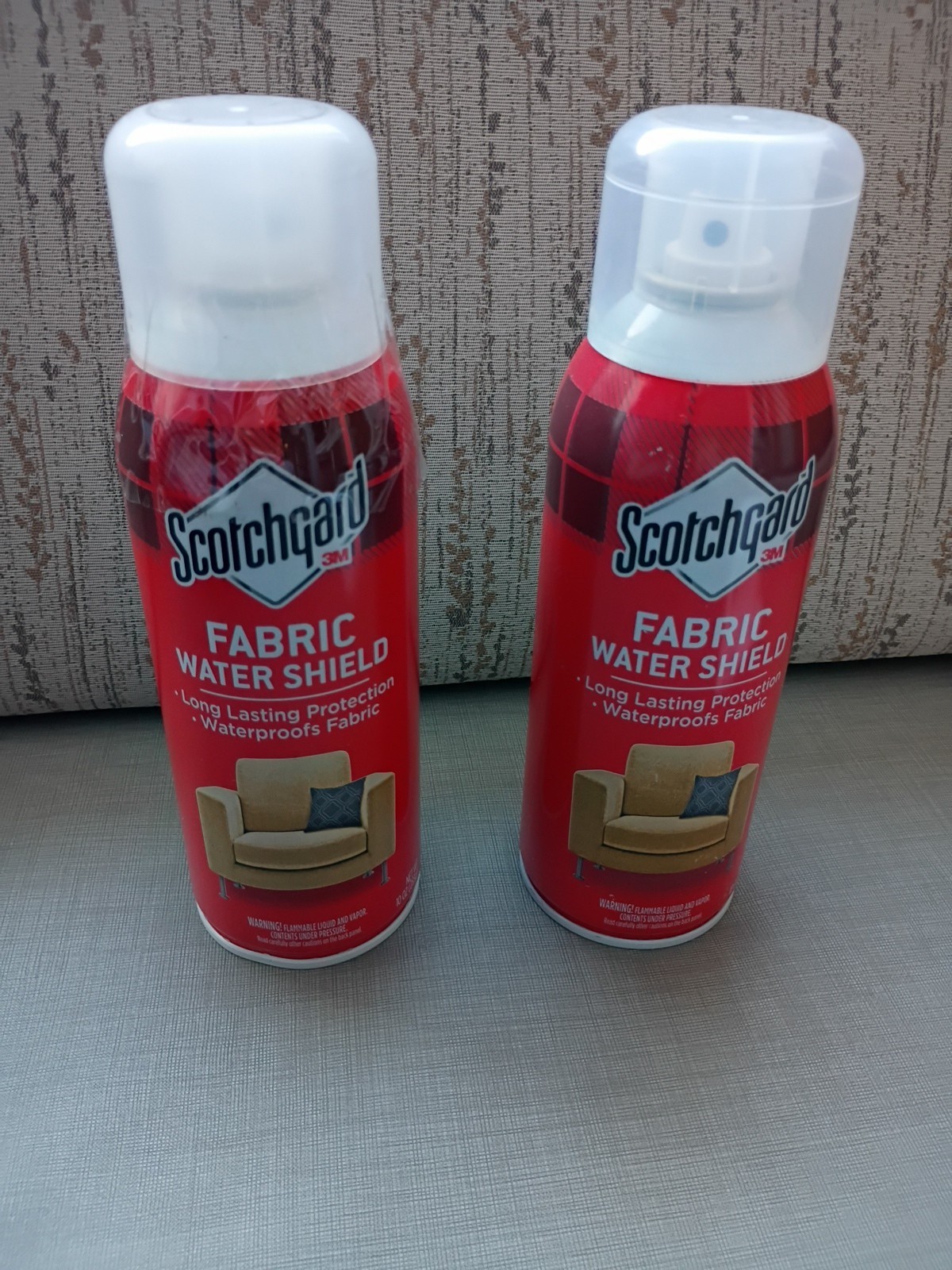 3M Scotchgard Water Shield Fabric Protector Upholstery & Apparel 10oz – 2 PACK
