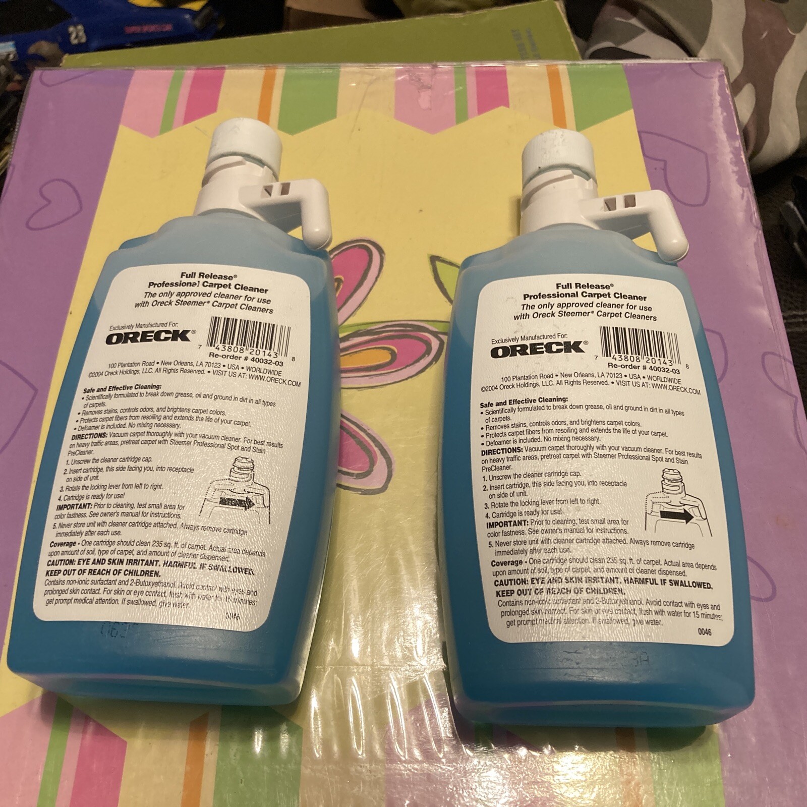 Oreck Professional Full Release Carpet And Hard Floor Cleaner 16 oz. New