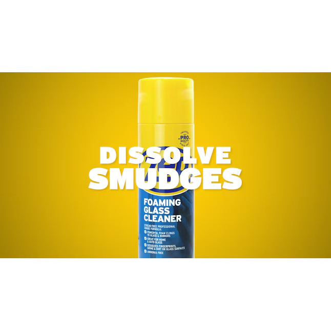 Zep Foaming -fl oz Aerosol spray Glass Cleaner