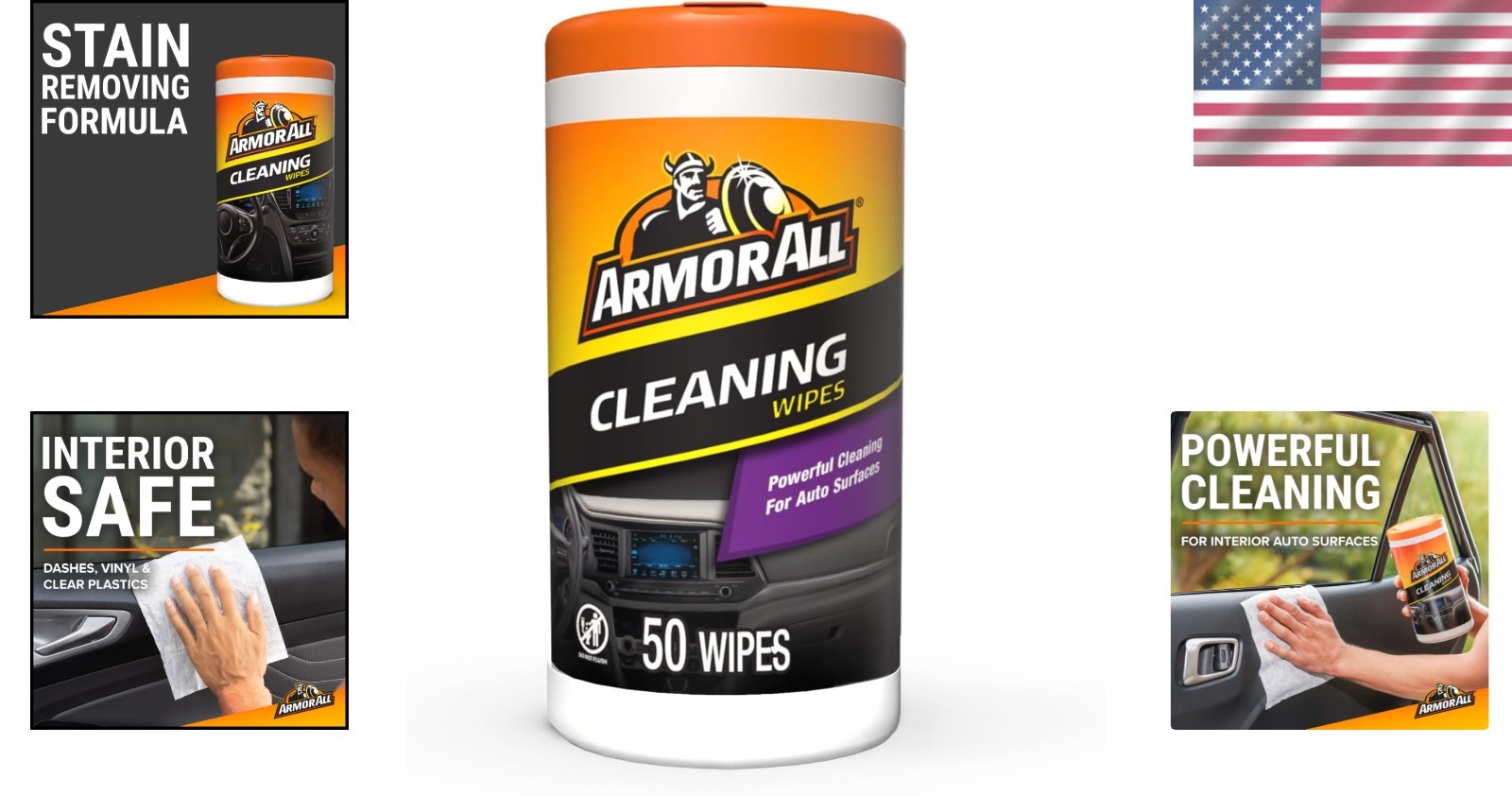 50 Lint-Free Car Cleaning Wipes – Safe and Powerful for Interior & Exterior Care
