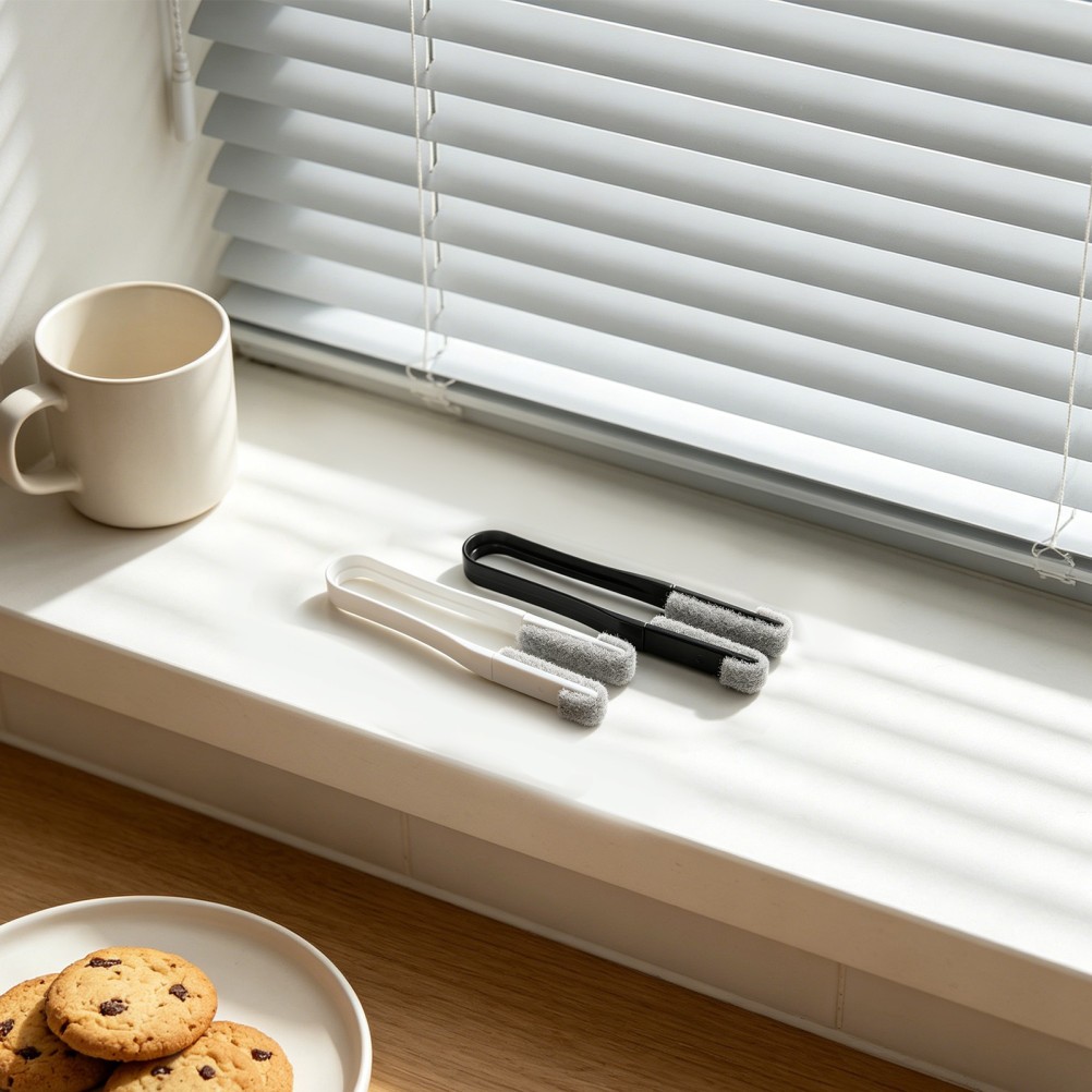 2 Set Window Blind Cleaner Tool Dust Removal Brush for Blinds Cleaning