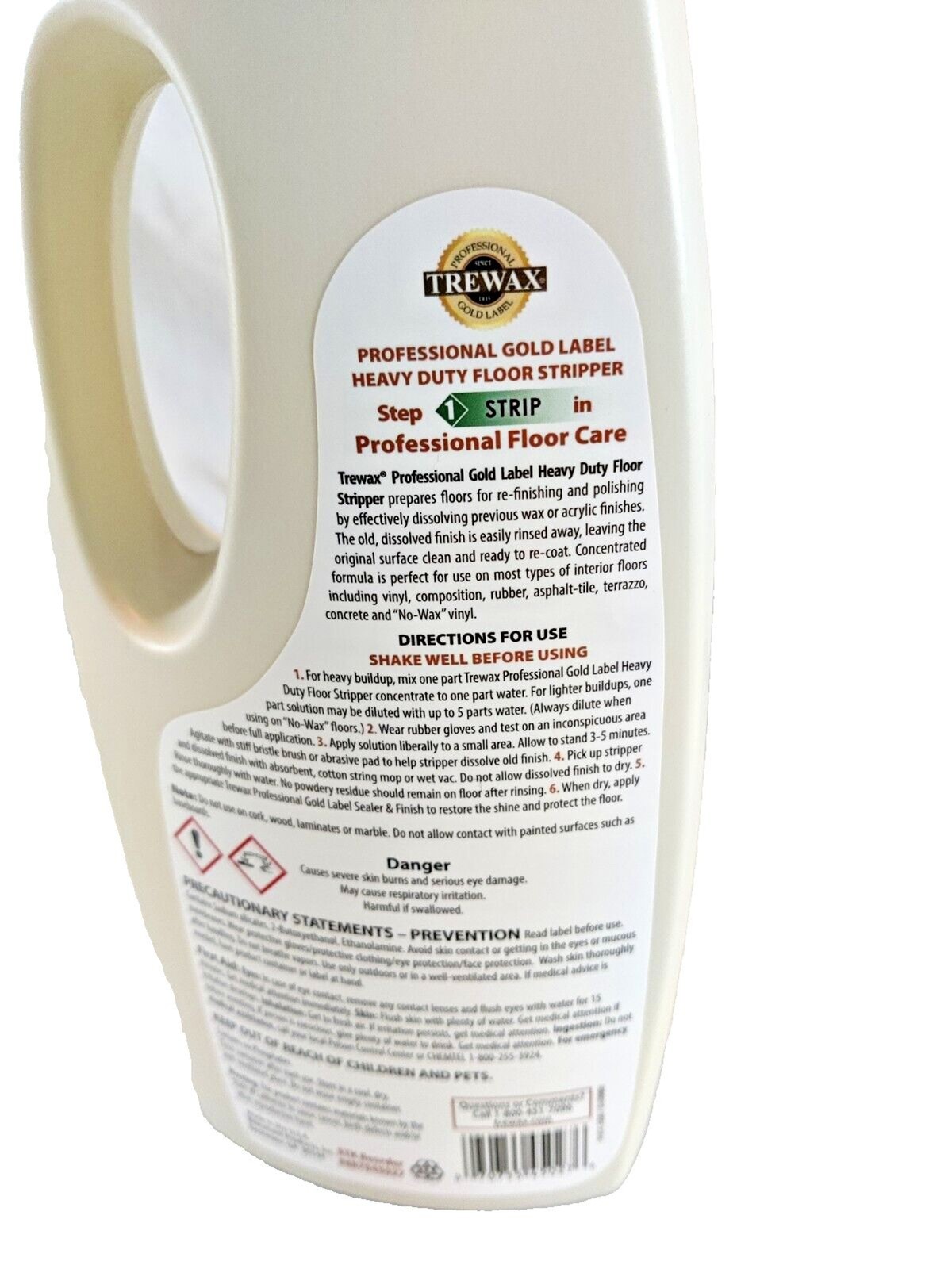 Trewax 887045027 Instant Water Based Floor Wax Stripper 32 oz.-Floors