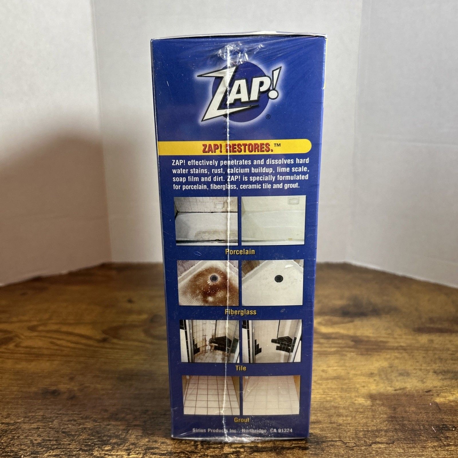 ZAP! Professional Restorer Twin Pack Concentrate 2 Count 16oz Sealed