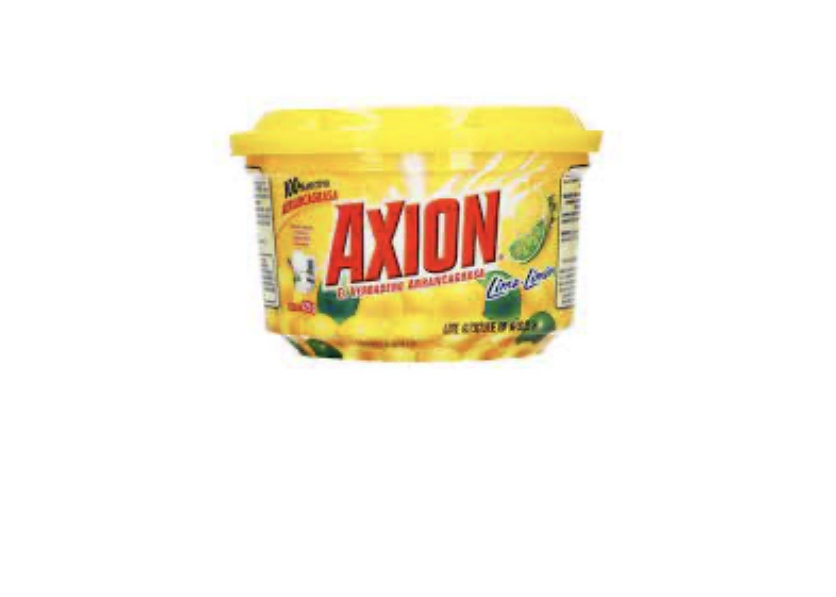 Axion Lime Lemon 100% Grease Stripper – Dishwashing Paste, 15oz. (Pack of 2)