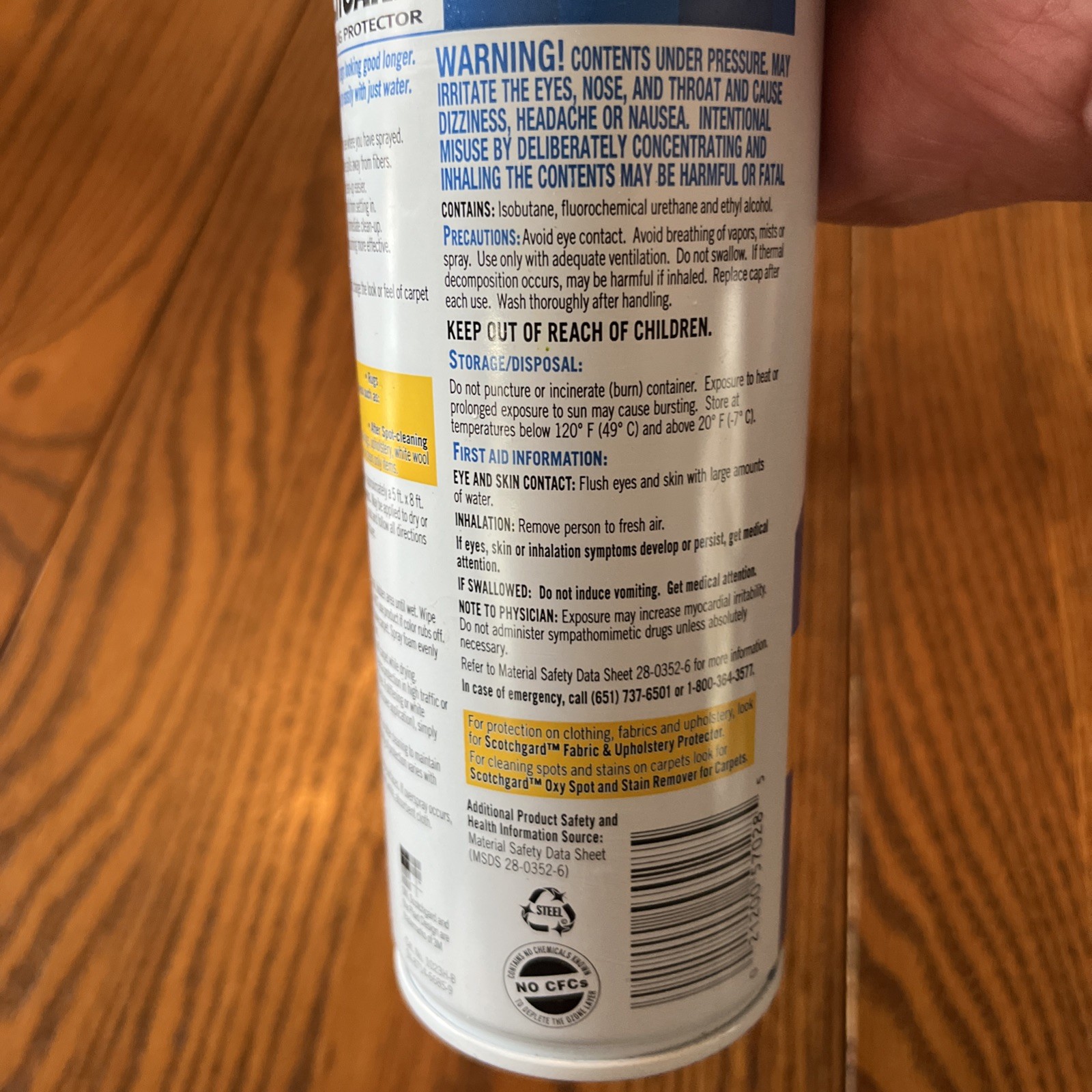 NEW 2 Scotchgard Carpet & Rug Protector Triple Action Original Formula 3M, 17oz