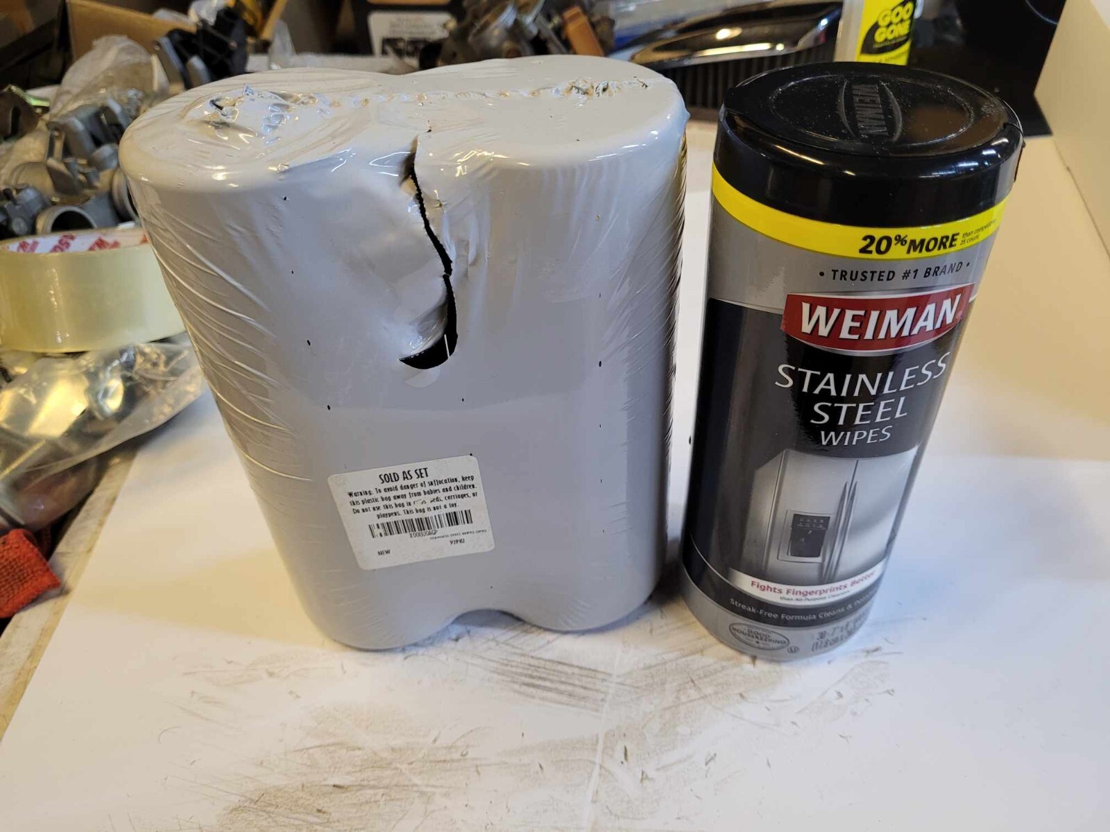 Weiman Stainless Steel Wipes 7″ x 8″, 30 ct, 3 pieces