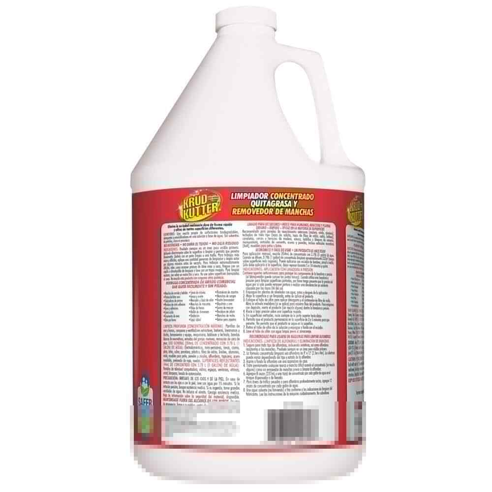 KRUD KUTTER Original Concentrate Cleaner/Degreaser Stain Remover Unscented,1 gal