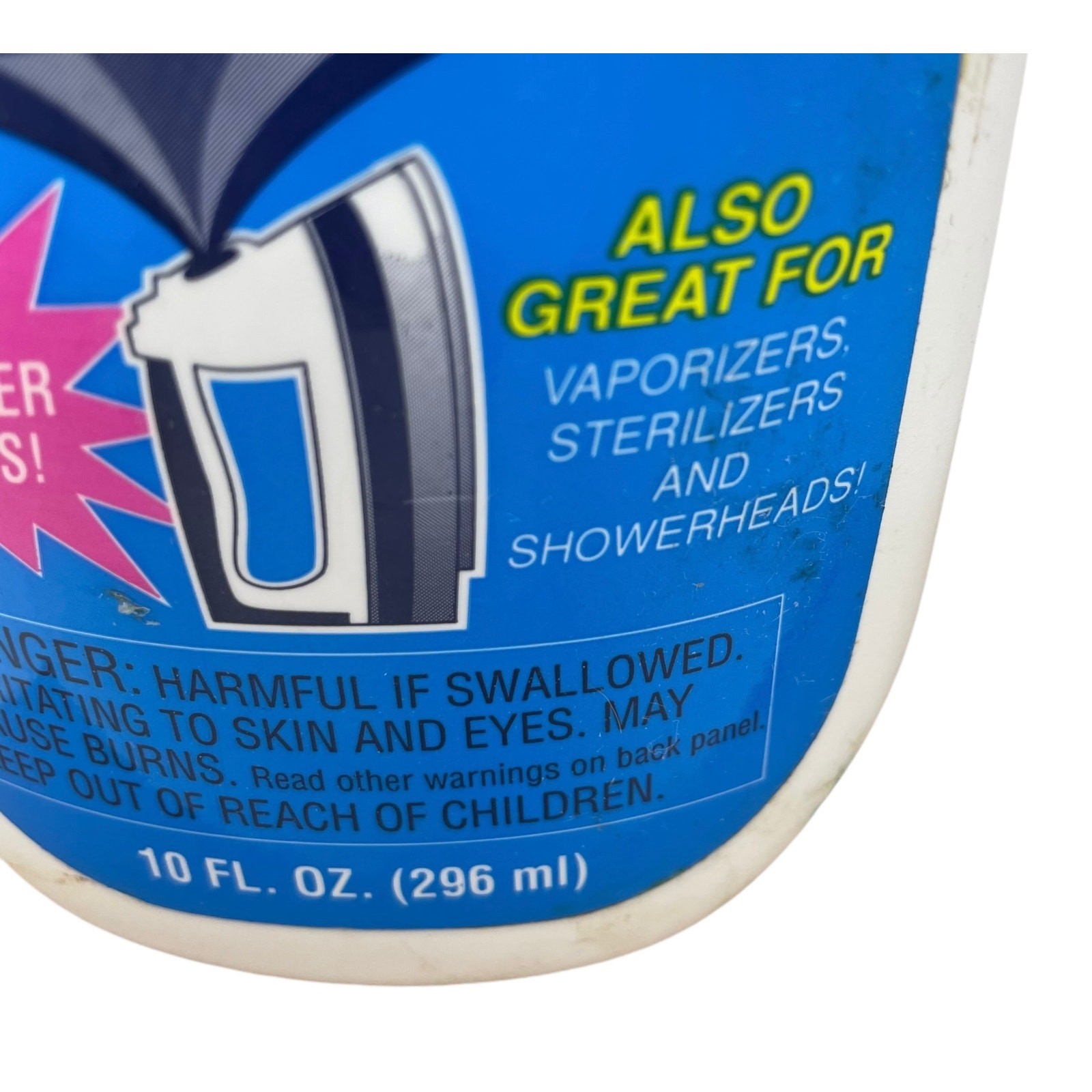 Whink Steam Iron Cleaner Discontinued 10 fl. oz. 98% Full- See Scale Picture