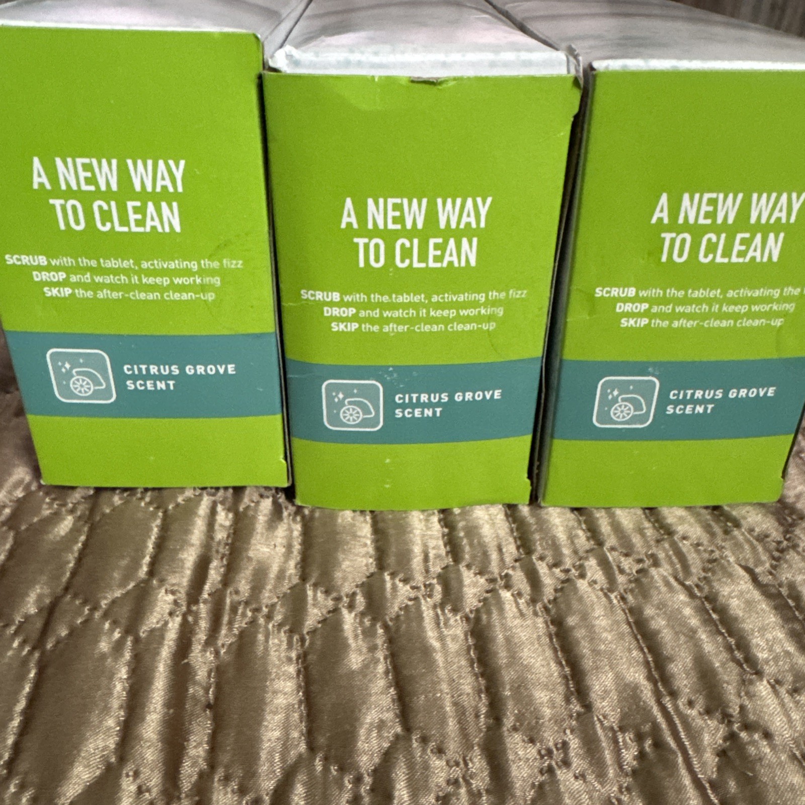 3 PACK – Scotch Brite Scrub & Drop Toilet Cleaning System 2 WANDS & 8 REFILLS