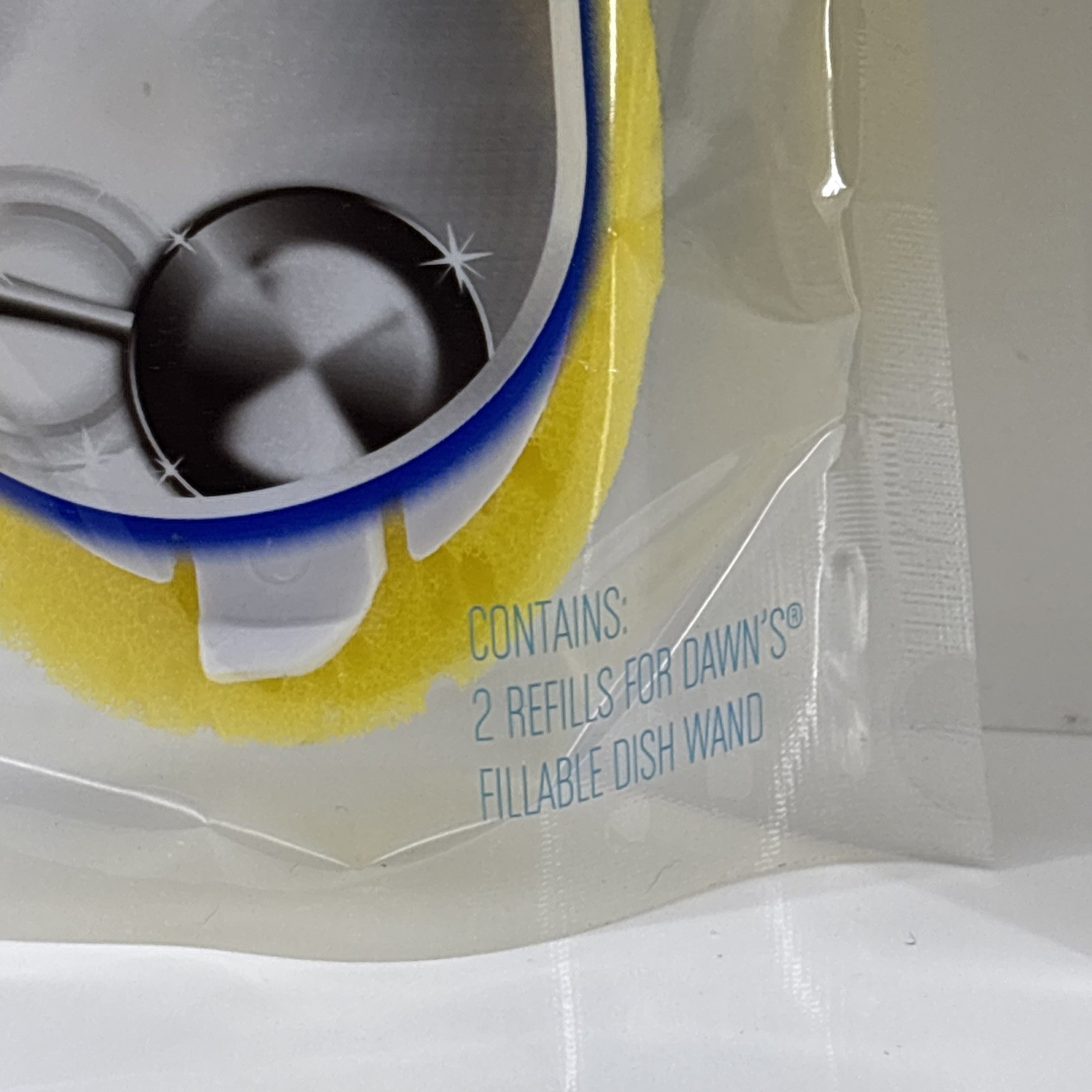 Dawn Platinum Fillable Dishwand Refills Sponges Dish SuperFabric 2 Packs Of 2