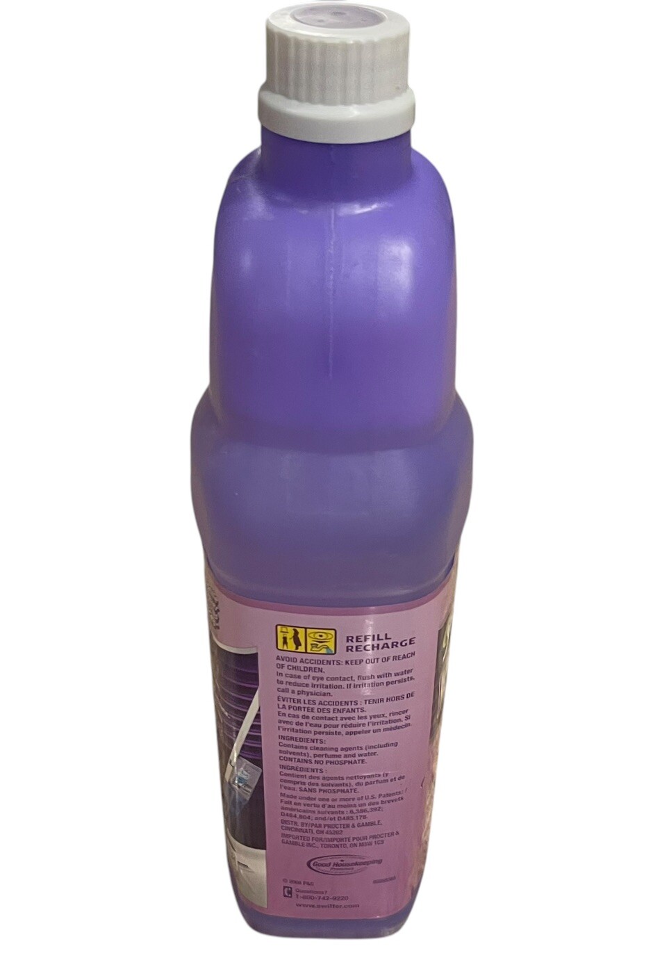 Vtg Swiffer Wet Jet Multi Purpose Cleaner Febreze Lavender Vanilla 1L 33.8 fl oz