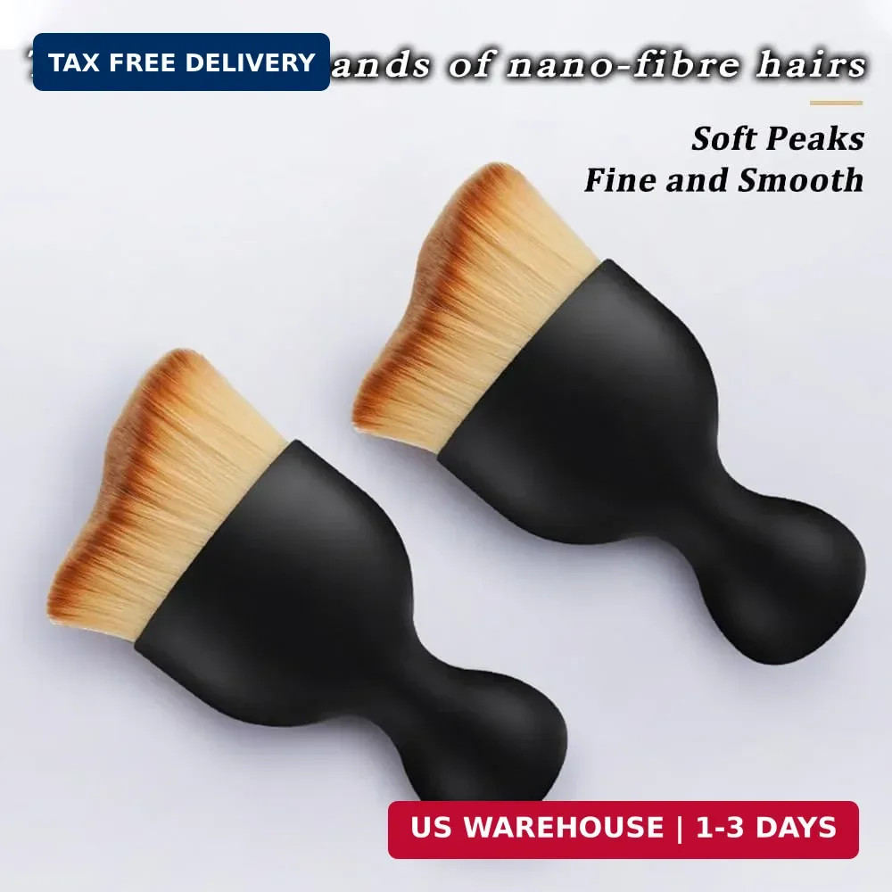 2 Pcs Car Detailing Brush, Car Wash Brush, Car Interior Cleaning Brush Ideal for