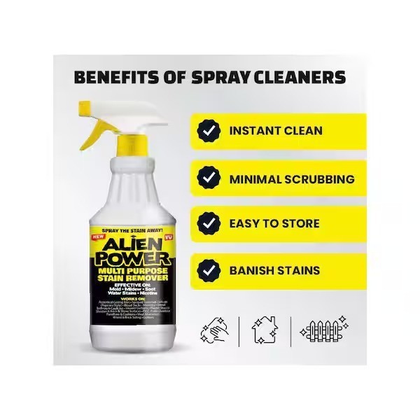 2 Pack Alien Power 24 oz. Super Concentrated Stain Remover & All-Purpose Cleaner