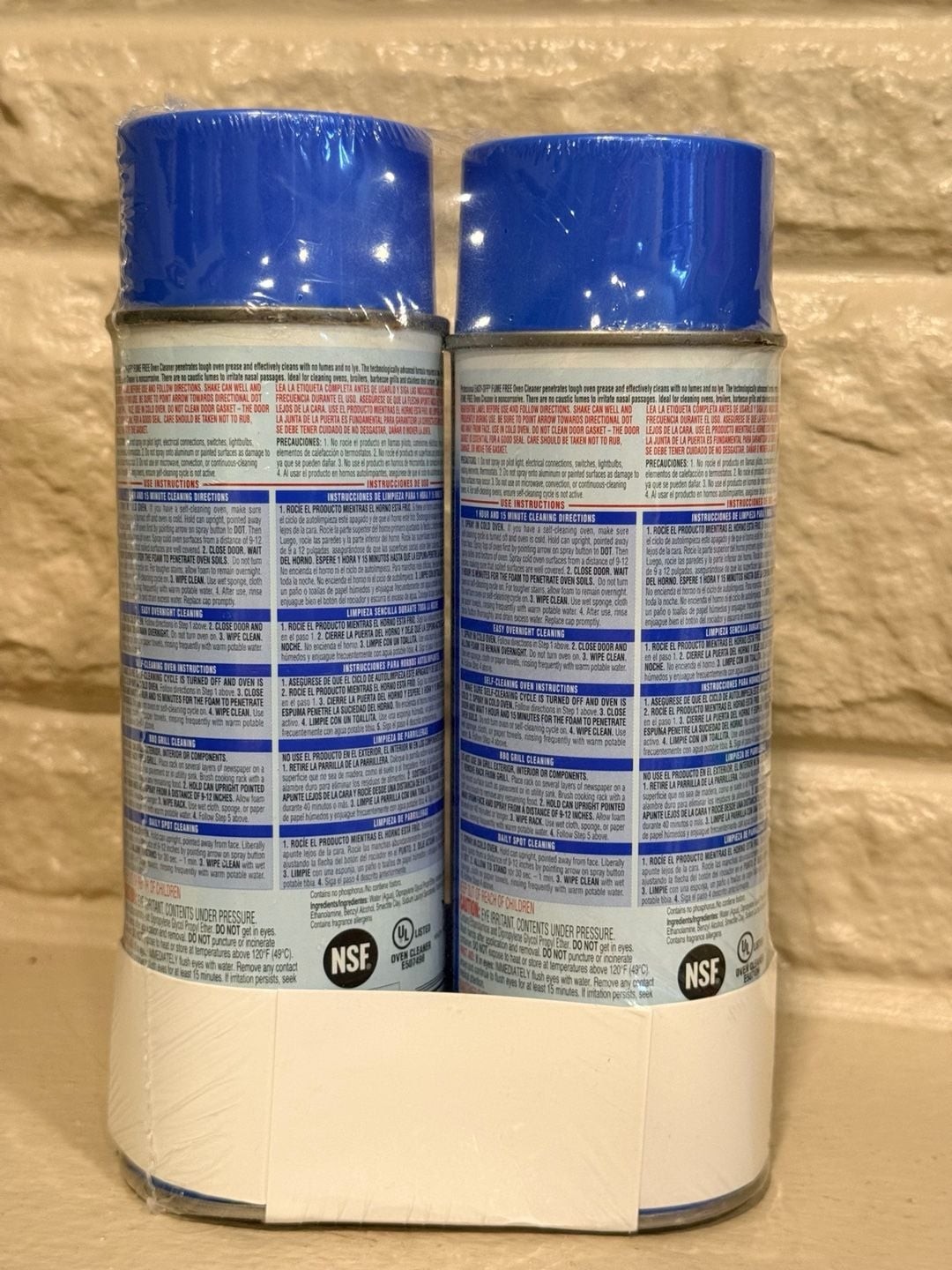 Easy-Off Professional Fume Free Oven Cleaner 24 oz 2-Pack
