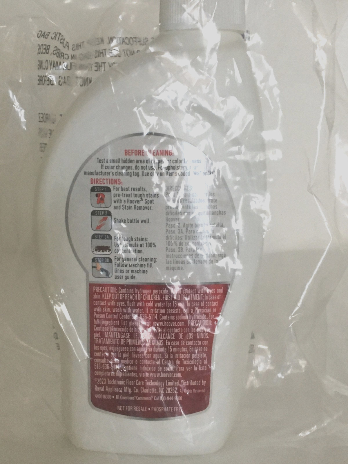 Hoover Portable Spot Cleaner OXY Fresh Air Concentrated 6 fl oz 177 ml