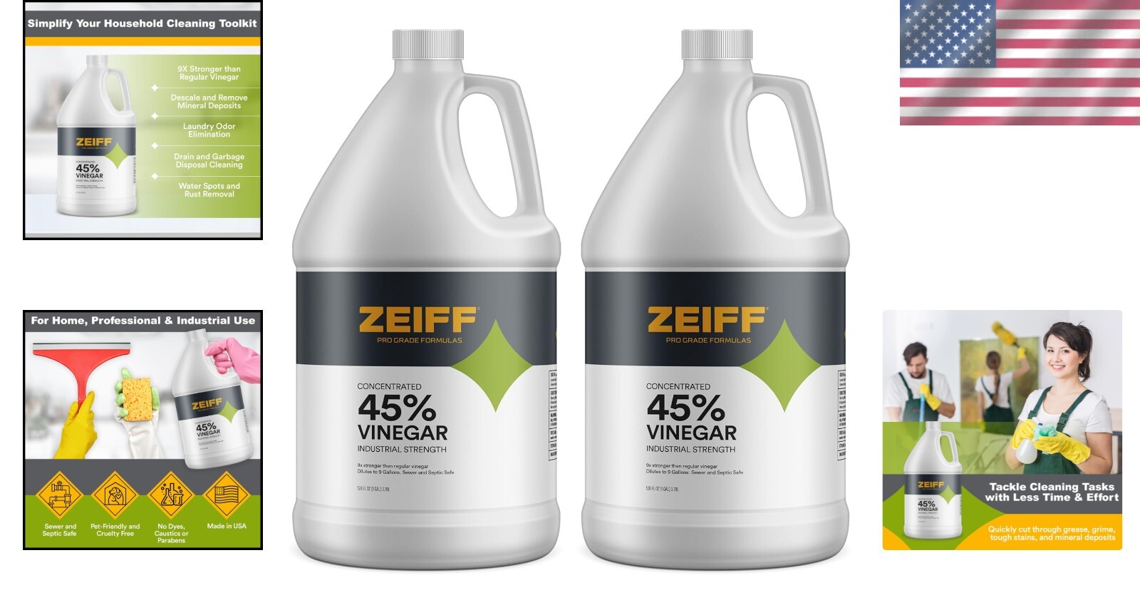 Industrial Strength 45% Concentrated Vinegar – Perfect for Heavy-Duty Cleaning
