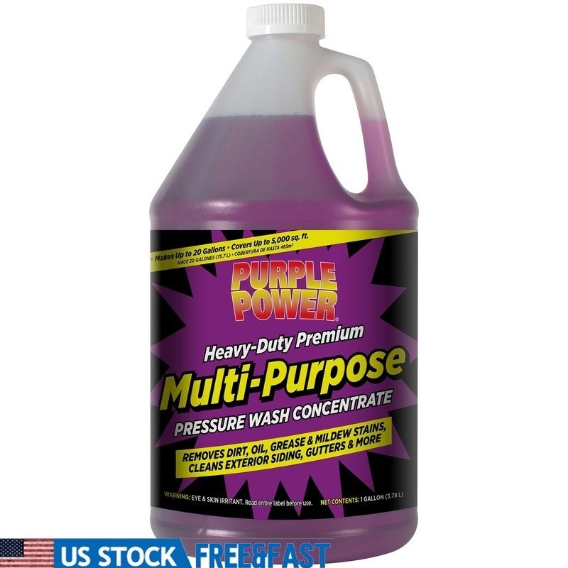 Heavy Duty Pressure Wash Concentrate Multi-Purpose Cleaning Solution 10 lb New